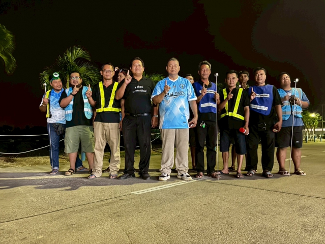 การประปาส่วนภูมิภาคสาขาเพชรบุรี ดำเนินกิจกรรมค้นหาท่อแตกรั่ว แก้ไขปัญหาน้ำไหลอ่อน