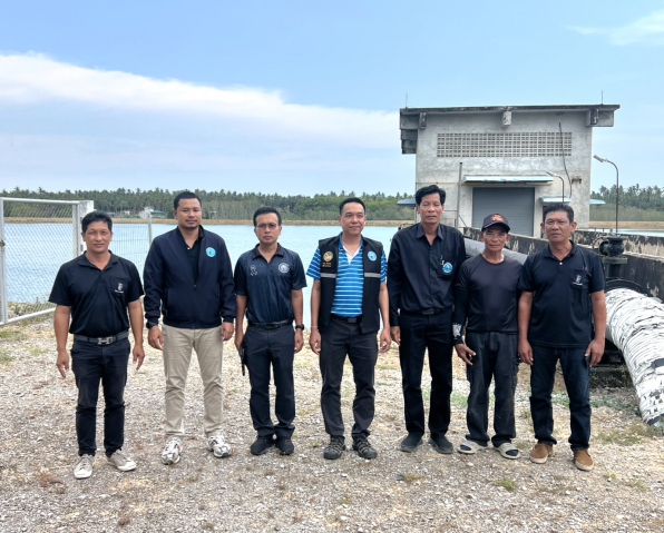 กปภ.ข.3 ร่วมกับ กปภ.สาขาบางสะพาน ลงพื้นที่ อ.บางสะพาน เร่งบริหารจัดการน้ำสำรอง เตรียมพร้อมรับมือสถานการณ์ภัยแล้ง
