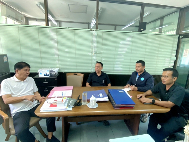 กปภ.ข.3 ผนึกกำลัง สทน.7 วางแผนบริหารจัดการน้ำสู้ภัยแล้ง พร้อมขอบคุณการสนับสนุนเครื่องสูบน้ำ