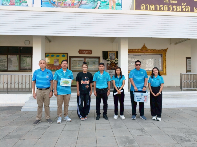 กปภ.สาขาอ้อมน้อย ร่วมจัดกิจกรรมโครงการ "หลอมรวมใจ มอบน้ำใสสะอาดให้โรงเรียน" ระยะที่3ประจำปี2569 ณ โรงเรียนวัดนางสาว(ถาวรราษฎร์บำรุง) จังหวัดสมุทรสาคร