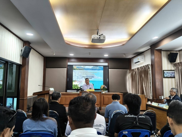 กปภ.สาขาภูเก็ต เข้าร่วมประชุมชี้แจงและประชาสัมพันธ์โครงการ ครั้งที่ 2 งานศึกษาความเหมาะสมและสำรวจออกแบบระบบป้องกันน้ำท่วมและระบบระบายน้ำหลัก เพื่อบรรเทาปัญหาน้ำท่วมพื้นที่ชุมชนลุ่มน้ำภาคใต้ ระยะที่ 6