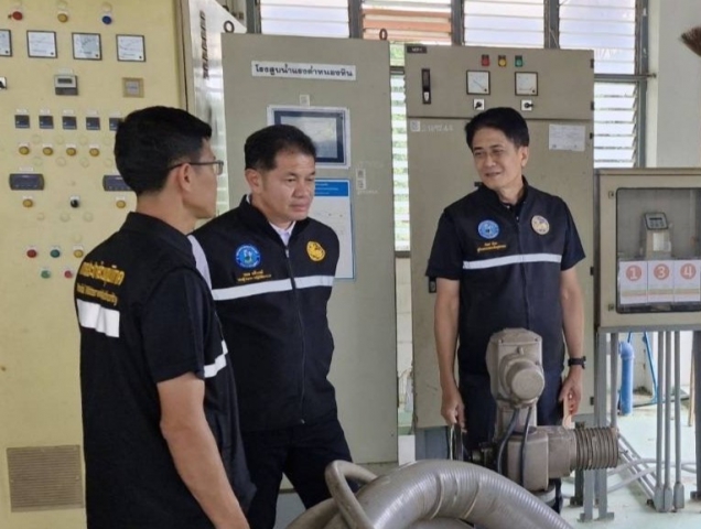 รองผู้ว่าการ (ปฏิบัติการ 2) ลงพื้นที่ตรวจเยี่ยมพร้อมมอบนโยบายฯ ณ กปภ.สาขาขอนแก่น (พ) จ.ขอนแก่น