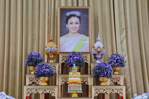 กปภ.สาขามหาสารคาม เข้าร่วมพิธีเจริญพระพุทธมนต์และทำบุญตักบาตร ถวายเป็นพระราชกุศลแด่ สมเด็จพระนางเจ้าฯ พระบรมราชินี เนื่องในโอกาสวันเฉลิมพระชนมพรรษา 3 มิถุนายน พ.ศ. 2569
