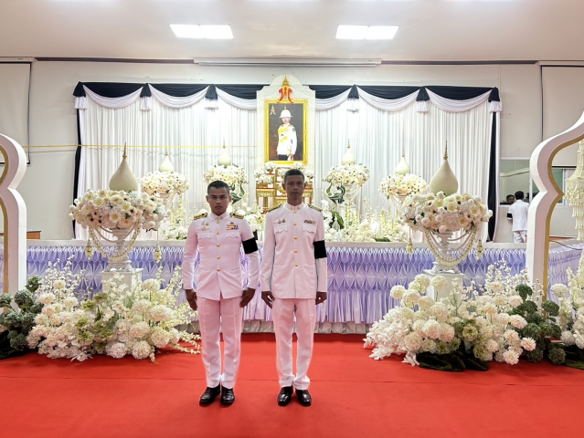 การประปาส่วนภูมิภาคสาขาชุมพร เข้าร่วมพิธีบำเพ็ญกุศลสัตตมวาร (๗ วัน)  เพื่ออุทิศถวายเป็นพระกุศลแด่สมเด็จพระเจ้าลูกเธอ เจ้าฟ้าพัชรกิติยาภา นเรนทิราเทพยวดี กรมหลวงราชสาริณีสิริพัชร มหาวัชรราชธิดา