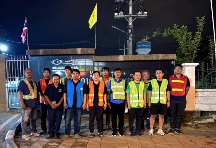 การประปาส่วนภูมิภาคสาขาฉะเชิงเทรา ดำเนินกิจกรรมลงพื้นตรวจสอบและค้นหาท่อแตกรั่ว (Step Test)