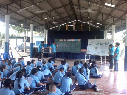 ไฟล์แนบ กปภ.สาขาจอมทอง  ออกพื้นที่เพื่อให้ความรู้ขั้นตอนการผลิตน้ำประปา ณ รร.เมืองเด็กวิทยา 