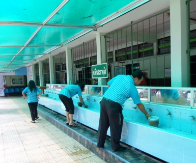 ไฟล์แนบ กปภ.สาขาหนองแค ลงพื้นที่ล้างถังน้ำดื่ม ณ โรงเรียนเทศบาล4 หนองแคอนุสรณ์ จ.สระบุรี