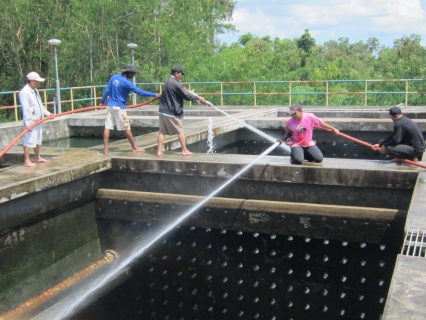 ไฟล์แนบ   กปภ.สาขาบ้านฉาง ทำความสะอาดระบบผลิตน้ำประปา ณ โรงกรองน้ำบ้านฉาง