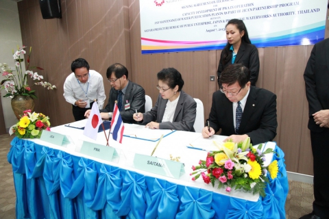 ไฟล์แนบ กปภ.จับมือ JICA และ SAITAMA สานต่อโครงการช่วยเหลือด้านการผลิตน้ำ