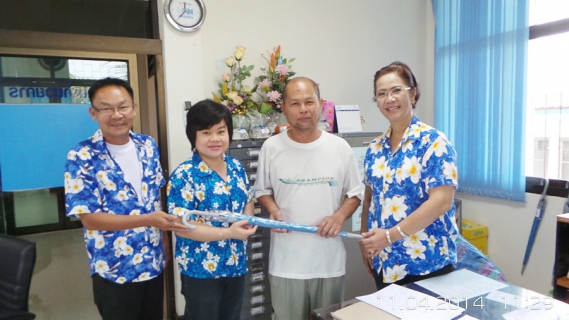 ไฟล์แนบ การประปาส่วนภูมิภาคสาขาสันกำแพง ร่วมสืบสานประเพณีสงกรานต์