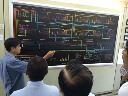 ไฟล์แนบ  กปภ.สาขาสมุทรสาคร ร่วมกับ กปภ.ข.3 เข้าเยี่ยมชมโรงงานผลิตน้ำสามเสน ของ กปน. เพื่อเป็นการแลกเปลี่ยนความรู้นำไปปรับปรุงคุณภาพน้ำ สร้างความพึงพอใจในการให้บริการ