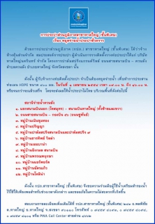 ไฟล์แนบ  ประกาศการประปาส่วนภูมิภาคสาขาหาดใหญ่ (ชั้นพิเศษ) เรื่อง ขอหยุดจ่ายน้ำเพื่อประสานท่อเมนประปา