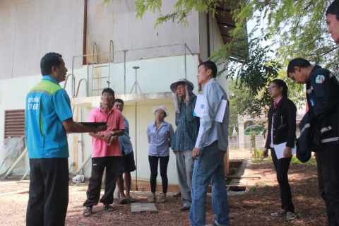 ไฟล์แนบ กปภ.สาขากำแพงเพชร จัดส่งทีมงานผลิต ออกพื้นที่ อบต.ธำมรงค์ ให้ความรู้ระบบประปา และช่วยแก้ไขปัญหา ในเรื่องคุณภาพ และการบริหารน้ำ เพื่อให้ประชาชนใช้น้ำที่สะอาด 