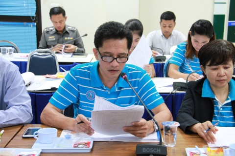 ไฟล์แนบ รองผู้ว่าราชการจังหวัดสงขลา ประชุมเตรียมความพร้อมคณะทำงานโครงการ "น้ำประปาดื่มได้"