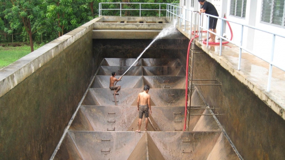 ไฟล์แนบ กปภ.ครบุรี ลงพื้นที่ตรวจสอบแหล่งน้ำเพื่อผลิตน้ำประปาให้ได้มาตรฐานอย่างเข้มงวด