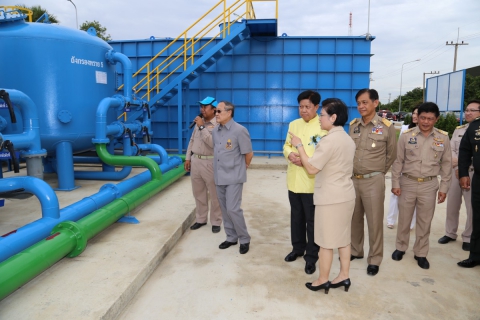 ไฟล์แนบ พิธีเปิดระบบการทำงานโรงผลิตน้ำประปาพระราชทาน  ณ โครงการสระเก็บน้ำพระราม 9 อันเนื่องมาจากพระราชดำริ จ.ปทุมธานี