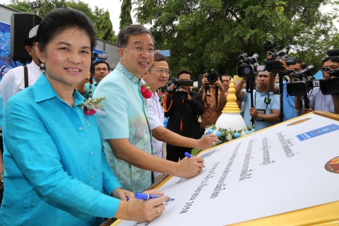 ไฟล์แนบ กปภ.ตอกย้ำมาตรฐานคุณภาพน้ำประปา ประกาศพื้นที่น้ำประปาดื่มได้ที่ จ.ลพบุรี 