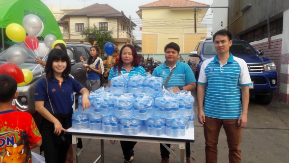 ไฟล์แนบ การประปาส่วนภูมิภาคสาขาสุโขทัย  โดยนายกมล  ประดุงรุก  ผู้จัดการการประปาส่วนภูมิภาคสาขาสุโขทัย ร่วมแจกน้ำดื่ม กปภ งานวันเด็ก  ณ สำนักงานงานเทศบาลเมืองสุโขทัยธานี