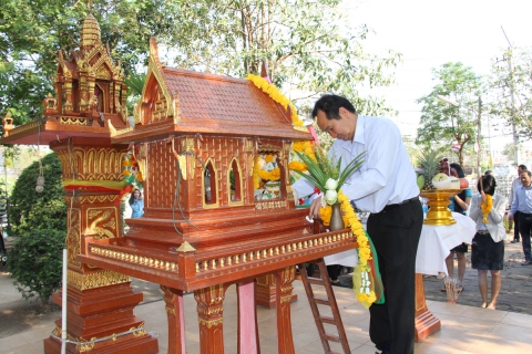 ไฟล์แนบ การประปาส่วนภูมิภาคเขต 2 จัดพิธีทำบุญสำนักงานเนื่องในโอกาส กปภ.ครบรอบ 37 ปี