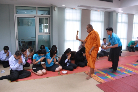 ไฟล์แนบ การประปาส่วนภูมิภาคเขต 2 จัดพิธีทำบุญสำนักงานเนื่องในโอกาส กปภ.ครบรอบ 37 ปี