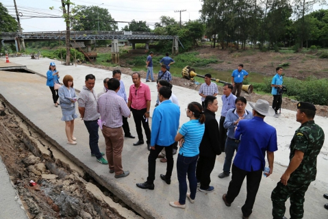 ไฟล์แนบ กปภ.ลงพื้นที่นครนายก เร่งแก้ปัญหาถนนทรุด