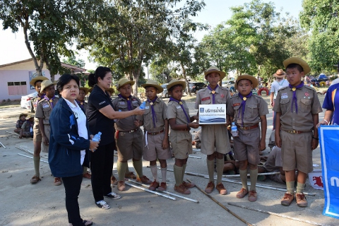 ไฟล์แนบ กปภ.สาขากำแพงเพชร ร่วมกิจกรรมค่ายลูกเสือ  เนตรนารีและยุวกาชาด พร้อมมอบน้ำดื่มบรรจุขวดตราสัญลักษณ์ กปภ. ให้กับโรงเรียนสิริแก้วเจริญ
