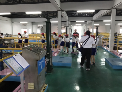 ไฟล์แนบ ่กปภ.สาขาศรีราชา ร่วมให้การต้อนรับคณะนักเรียน และอาจารย์ จากโรงเรียนสมาคมไทย-ญี่ปุ่น ศรีราชา ศึกษาดูงานระบบผลิต