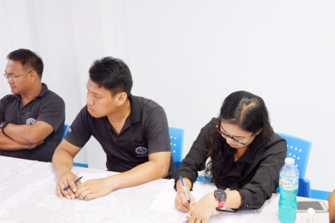 ไฟล์แนบ กปภ.สาขาอรัญประเทศรับการตรวจประเมินเพื่อติดตามผลของการรับรอง ISO 9001:2015