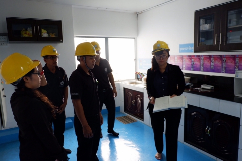 ไฟล์แนบ กปภ.สาขาอรัญประเทศรับการตรวจประเมินเพื่อติดตามผลของการรับรอง ISO 9001:2015