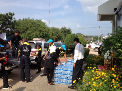ไฟล์แนบ กปภ.สาขาชุมพวง มอบน้ำดื่มตรา กปภ. เพื่อใช้ในงานพระราชพิธีถวาย พระเพลิงพระบรมศพในหลวง รัชกาลที่ 9