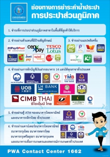 ไฟล์แนบ กปภ. เพิ่มช่องทางชำระค่าน้ำประปา อำนวยความสะดวกแก่ประชาชน