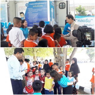 ไฟล์แนบ การประปาส่วนภูมิภาคสาขาสตูล ร่วมพิธีส่งมอบกิจกรรมใน โครงการ CSR 41 ปี สวท.สตูล อาสาทำความดี เพื่อสังคม ปรับปรุงห้องสมุดให้กับโรงเรียนบ้านเหนือคลอง 