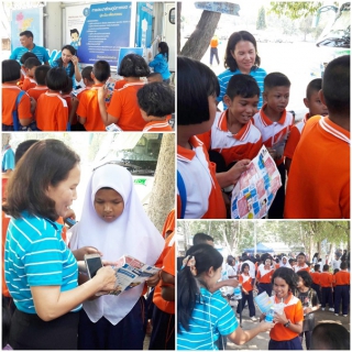 ไฟล์แนบ การประปาส่วนภูมิภาคสาขาสตูล ร่วมพิธีส่งมอบกิจกรรมใน โครงการ CSR 41 ปี สวท.สตูล อาสาทำความดี เพื่อสังคม ปรับปรุงห้องสมุดให้กับโรงเรียนบ้านเหนือคลอง 