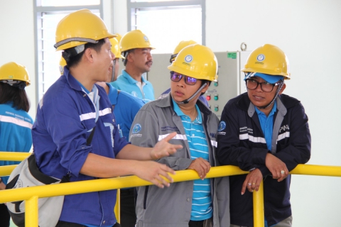 ไฟล์แนบ กองระบบจำหน่าย กปภ.ข.๓ ศึกษาดูงานและเยี่ยมชม ณ สถานีผลิตน้ำพนมทวน (กปภ.สาขาอู่ทอง) อ.พนมทวน จ.กาญจนบุรี