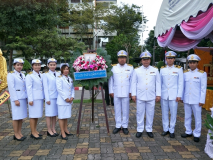 ไฟล์แนบ กปภ.ข.๓ ร่วมพิธีถวายพวงมาลา เนื่องในวันปิยมหาราช