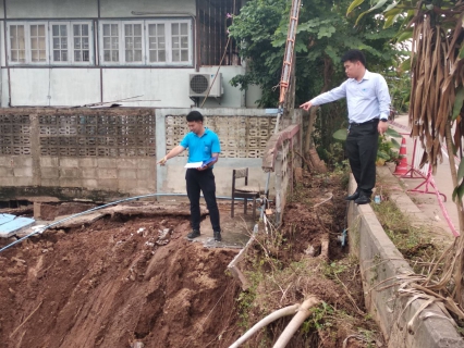 ไฟล์แนบ กปภ.พิจิตร เร่งตรวจสอบหาสาเหตุบ้านริมน้ำน่านทรุดตัว