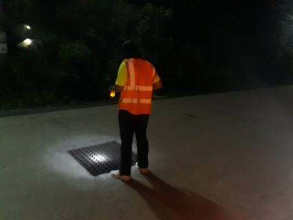 ไฟล์แนบ กปภ.สาขานครนายก ออกสำรวจหาจุดท่อแตก-รั่ว (Passive  Control) บริเวณพื้นที่ให้บริการ