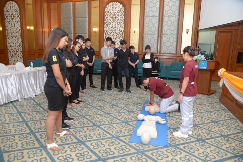 ไฟล์แนบ การประปาส่วนภูมิภาค จัดอบรมหลักสูตร การปฐมพยาบาลเบื้องต้นและ CPR ประจำปี 2562