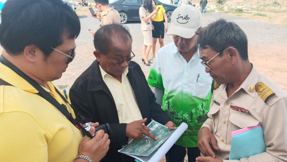 ไฟล์แนบ การประปาส่วนภูมิภาคเขต 2 ร่วมกับจังหวัดนครราชสีมา ลงพื้นที่ตรวจสถานการณ์ภัยแล้งอ่างเก็บน้ำลำเชียงไกรตอนบน