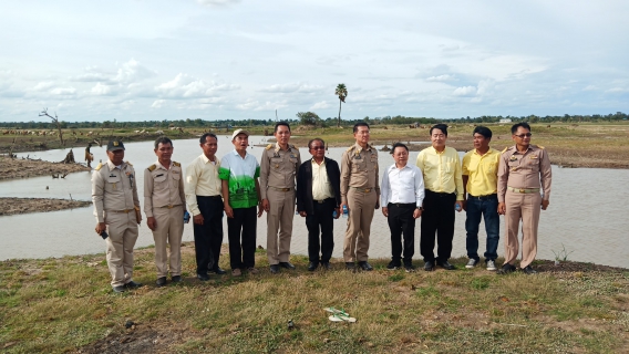 ไฟล์แนบ การประปาส่วนภูมิภาคเขต 2 ร่วมกับจังหวัดนครราชสีมา ลงพื้นที่ตรวจสถานการณ์ภัยแล้งอ่างเก็บน้ำลำเชียงไกรตอนบน