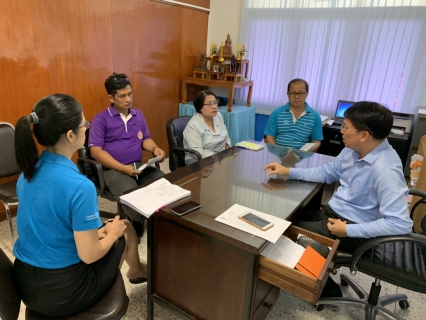 ไฟล์แนบ การประปาส่วนภูมิภาคสาขาบางคล้า จัดประชุมหัวหน้างานในสังกัด เกี่ยวกับการดำเนินงาน การจ้างเหมาบริการ ของ กปภ.