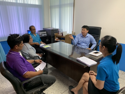 ไฟล์แนบ การประปาส่วนภูมิภาคสาขาบางคล้า จัดประชุมหัวหน้างานในสังกัด เกี่ยวกับการดำเนินงาน การจ้างเหมาบริการ ของ กปภ.
