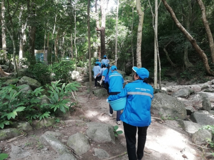 ไฟล์แนบ กปภ.สาขาบ้านบึง ร่วมกิจกรรม CSR สร้างฝายชะลอน้ำ ณ เขาอ่างช้างน้ำ