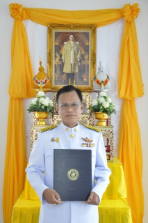 ไฟล์แนบ ผู้อำนวยการการประปาส่วนภูมิภาคเขต 6 รับมอบเครื่องหมาย รักษาดินแดนยิ่งชีพ 