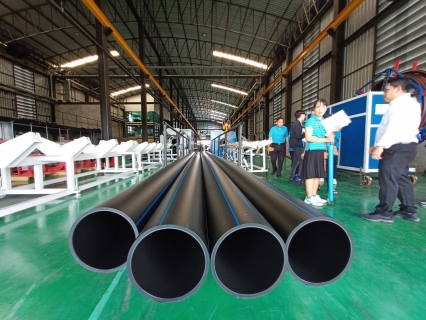 ไฟล์แนบ กปภ.สาขาสมุทรสาคร ศึกษาดูงานโรงงานผลิตท่อ HDPE  บริษัท แมค สเตชั่น จำกัด 