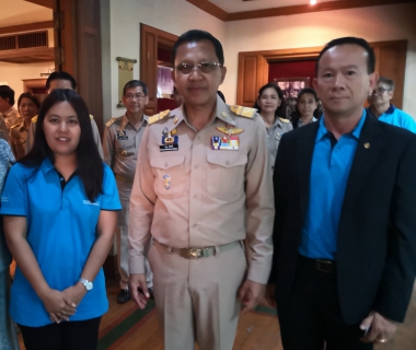 ไฟล์แนบ นายขวัญชัย กิจกอบชัย ผจก.กปภ.(พ) สาขาพระนครศรีอยุธยา  เข้าแสดงความยินดีกับ ผู้ว่าราชการจังหวัดพระนครศรีอยุธยา เนื่องในโอกาสเข้ารับตำแหน่งใหม่
