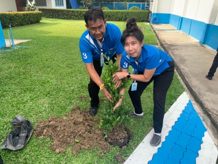 ไฟล์แนบ กปภ.สาขาสามพราน ร่วมกันปลูกต้นไม้โดยรอบสำนักงาน