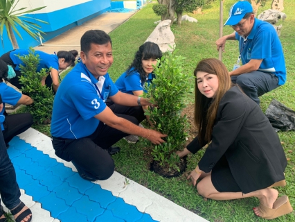 ไฟล์แนบ กปภ.สาขาสามพราน ร่วมกันปลูกต้นไม้โดยรอบสำนักงาน