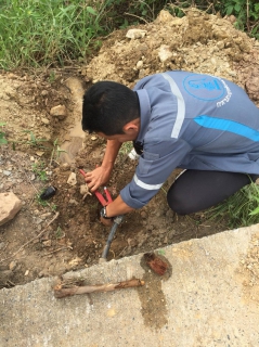 ไฟล์แนบ กปภ.สาขาปากพนัง ลงพื้นที่ตามโครงการ "มุ่งมั่นเพื่อปวงชน เติมใจให้กัน" ครั้งที่ 1/2563 ณ บริเวณชุมชนต้นหาด ตำบลปากพนัง อำเภอปากพนัง จังหวัดนครศรีธรรมราช