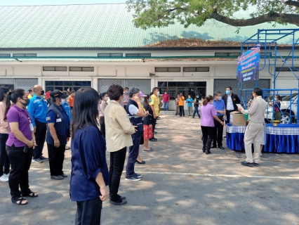 ไฟล์แนบ กปภ.สาขาท่ามะกา เข้าร่วมกิจกรรม ขบวนคาราวานมอบถุงยังชีพเพื่อเยียวยาและบรรเทาความเดือนร้อนของประชาชนที่ได้รับผลกระทบจากเชื้อโรคติดเชื้อไวรัสโคโรนา 2019 (COVID-19)ในวันพฤหัสบดี ที่ 2 เมษายน 2563